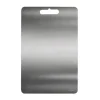 Tabla de cortar de acero inoxidable, grande - Brandani