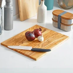 Tabla de cortar de madera de olivo, grande - Redecker