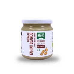 Tahini blanco ecológico sin gluten, 300 g - Naturgreen
