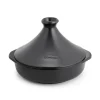 Tajine de cerámica gres 29 cm con tapa, antracita - Topgres