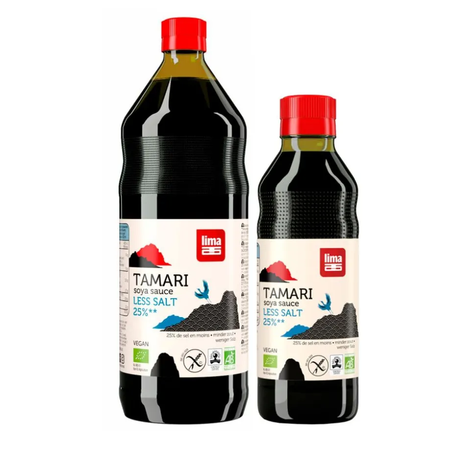 Tamari 25% menos sal, ecológico - Lima