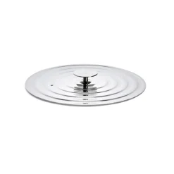 Tapa de acero inoxidable con salida de vapor para 20, 22, 24 cm - De Buyer