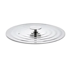 Tapa de acero inoxidable con salida de vapor para 30, 32 cm - De Buyer