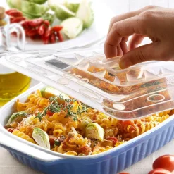 Tapa semirrígida rectangular de silicona platino Silikomart - Grande