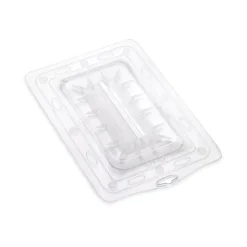 Tapa semirrígida rectangular de silicona platino Silikomart - Grande