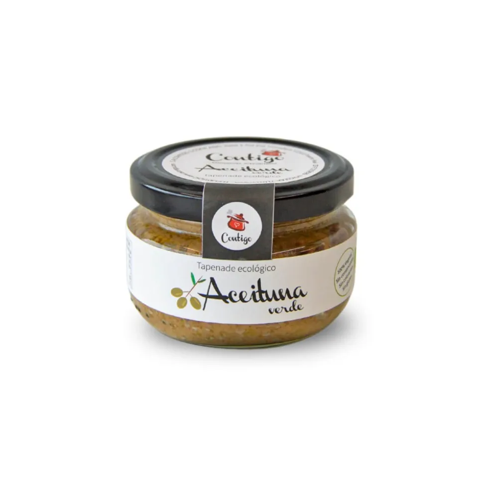 Tapenade de aceitunas verdes y alcaparrones, ecológico - Contigo