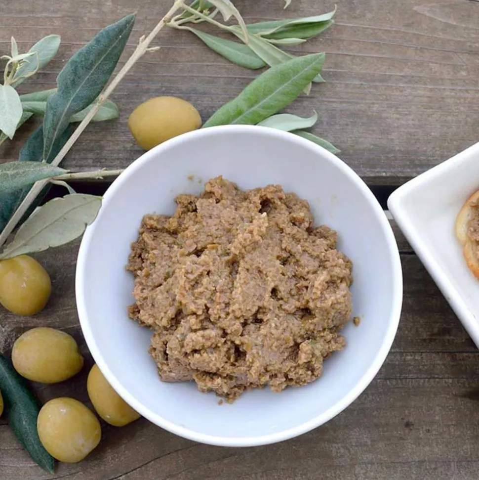 Tapenade de aceitunas verdes y alcaparrones, ecológico - Contigo
