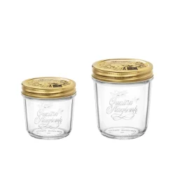 Tarro de cristal de boca ancha - Quattro Stagioni