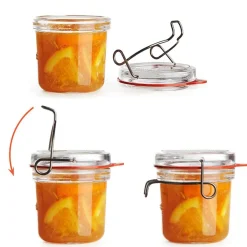 Tarro de cristal hermético terrine Lock eat - 80 ml