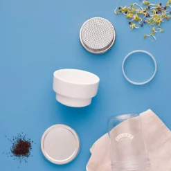 Tarro de germinar con soporte de cerámica - Kilner