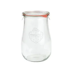 Tarro de vidrio Tulip para conserva Weck - 1,75 l