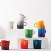 Taza de cerámica gres esmaltada 200 ml, color volcánico - Le Creuset