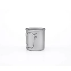 Taza de titanio con asa plegable 220 ml - Keith