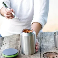 Tenedor cuchara de acero inoxidable - Joli Monde