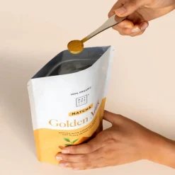 Té Matcha "leche dorada" con cúrcuma y jengibre ecológico, 80 g - Matcha & Co
