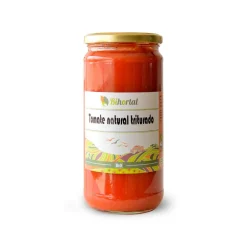 Tomate triturado natural, ecológico, 670 g - Bihortal