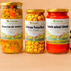 Tomate triturado natural, ecológico, 345 g - Bihortal