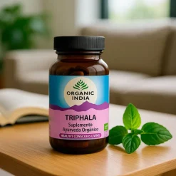 Triphala ecológica, en cápsulas - Organic India