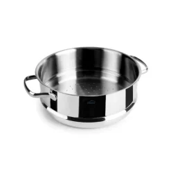 Vaporera de acero inoxidable Basic - accesorio para cocer al vapor, 24 cm - Lacor