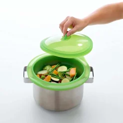Vaporera plegable de silicona platino - Lékué