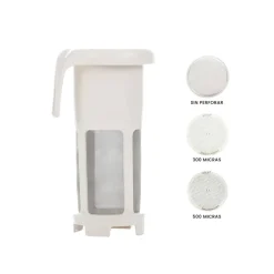 Vaso con filtro y 3 discos intercambiables para Vegan Milker Mülsi