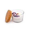 Vela perfumada con aceites esenciales ecológicos, Campos de lavanda - CanVela