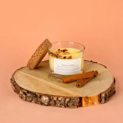 Vela perfumada con aceites esenciales ecológicos, Canela en rama - CanVela
