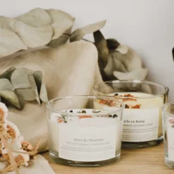 Vela perfumada con aceites esenciales ecológicos, Canela en rama - CanVela
