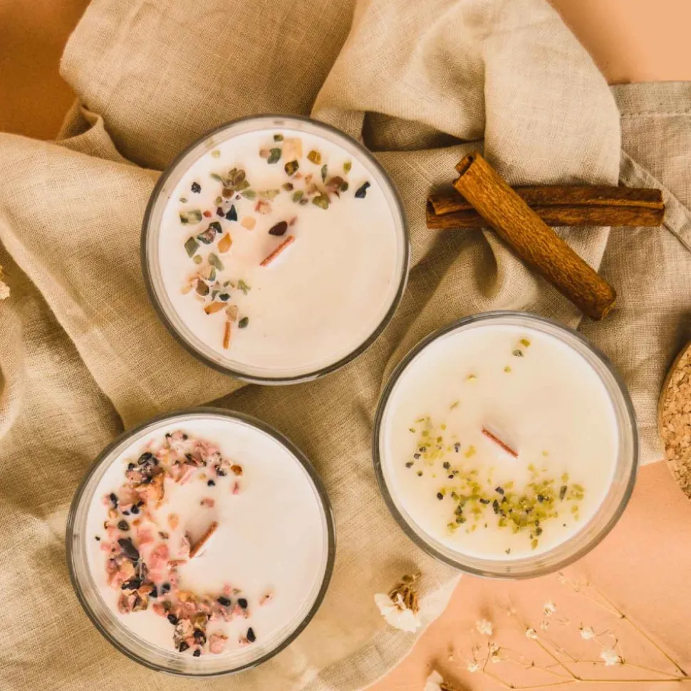 Vela perfumada con aceites esenciales ecológicos, Sensaciones - CanVela