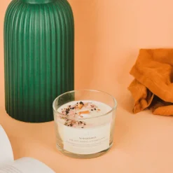 Vela perfumada con aceites esenciales ecológicos, Sensaciones - CanVela