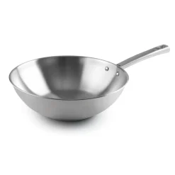 Wok de acero inoxidable, foodie, 28 cm - Lacor