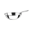 Wok de acero inoxidable, trichef, 28 cm - Lacor