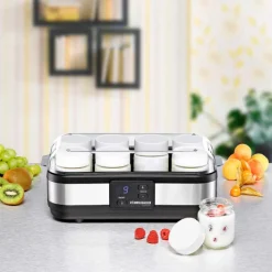 Yogurtera JG 40 con tarros de cristal 8 x 150 ml - Rommelsbacher